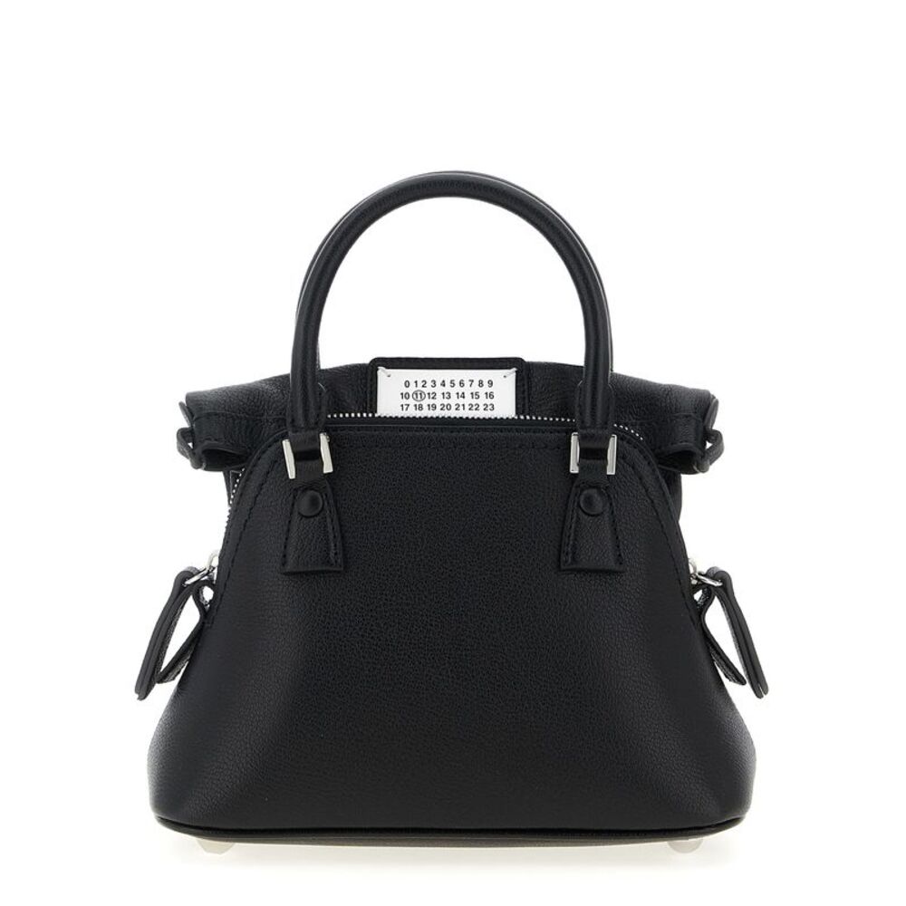 Maison Margiela Black Calfskin Women's Handbag